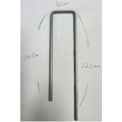 U자 앙카핀 /잔디보호매트,카바론인조잔디